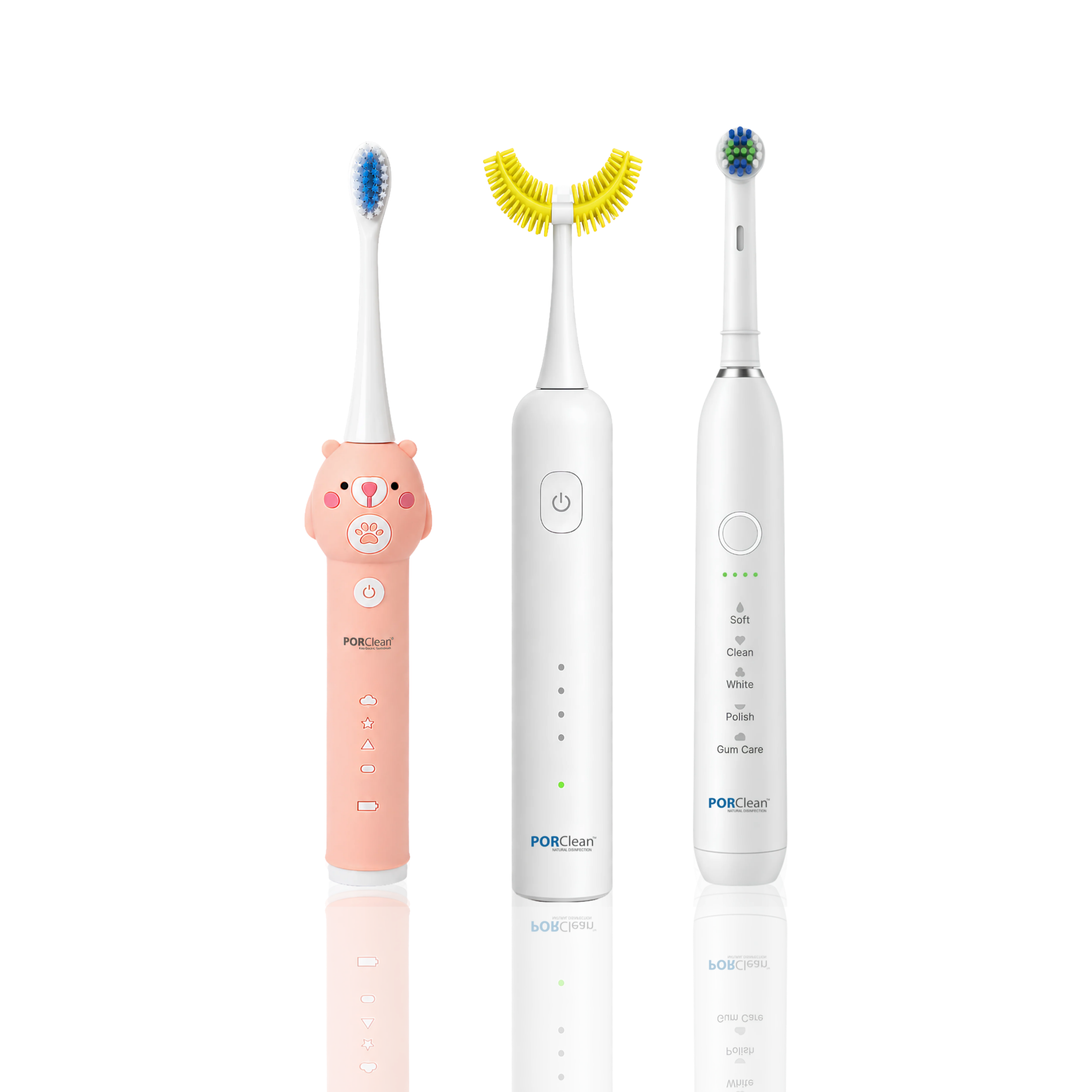 Electric toothbrushes