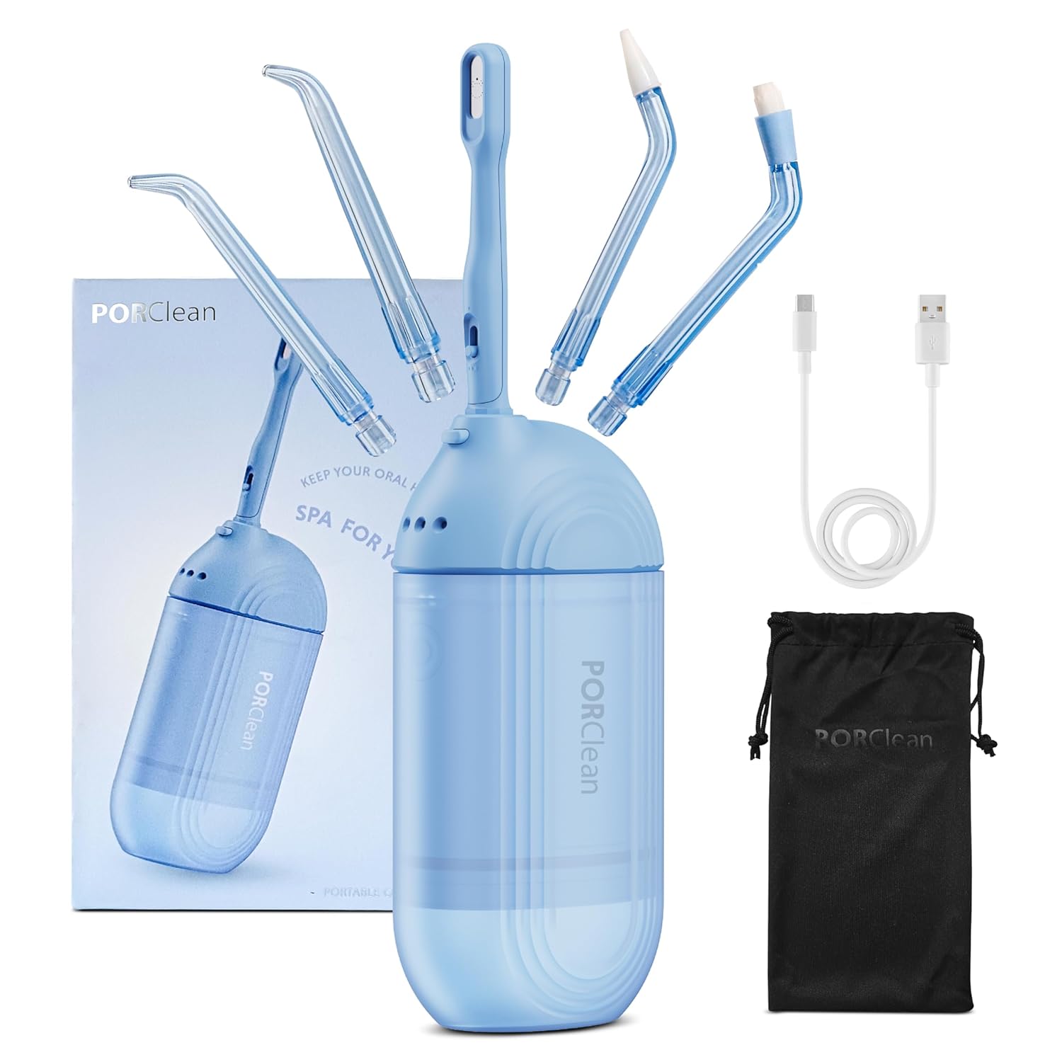 PORClean WASH 301 PRO Water Flosser for Teeth